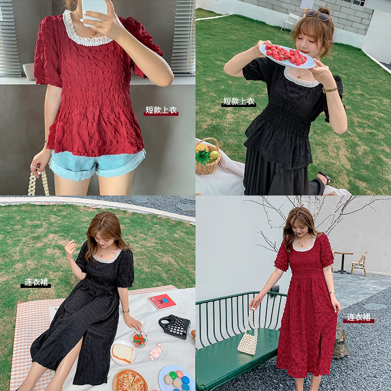 ワンピース 大きいサイズ 半袖 春夏 韓国 妊婦 マタニティ ゆったり きれいめ 3l 4xl 5l