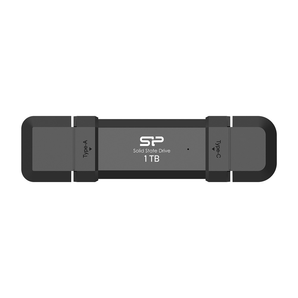 SiliconPower（シリコンパワー） DS72シリーズ 1TB USB3.2(Gen 2)Type-C/Type-A スティック型ポータブルSSD SP001TBUC3S72V1K