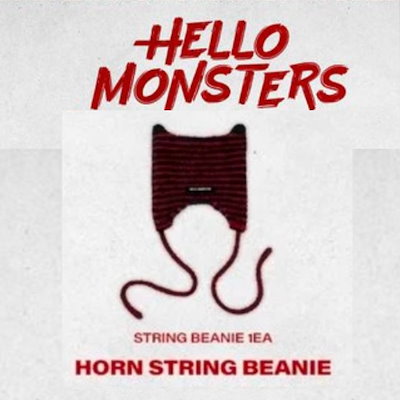 BABYMONSTER ベビモン HORN STRING BEANIE Babymonster Horn String Beanie Kpop | eBay