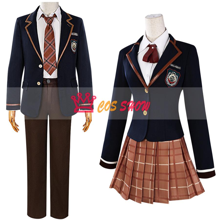 恋と深空 ヒロイン シン ホムラ セイヤ 学園制服 コスプレ衣装 cosplay仮装 イベント クリスマス ハロウィン ステージ 文化祭 学園祭