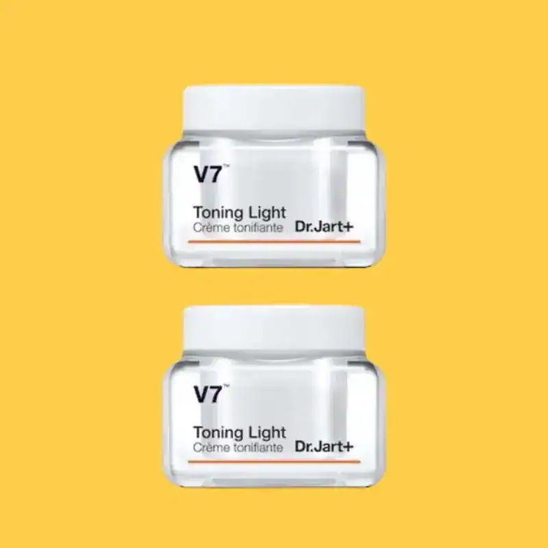 [1+1] V7 トーニング ライトクリーム 50ml + 50ml 肌トーン明るくエイジングケア！