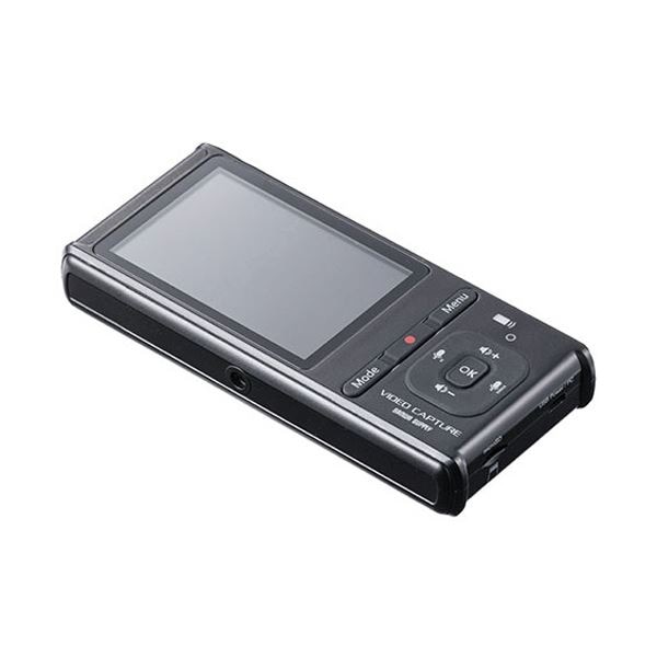 サンワダイレクト ビデオキャプチャーモニタ付 ゲームビデオテープ対応 400-MEDI040 1個