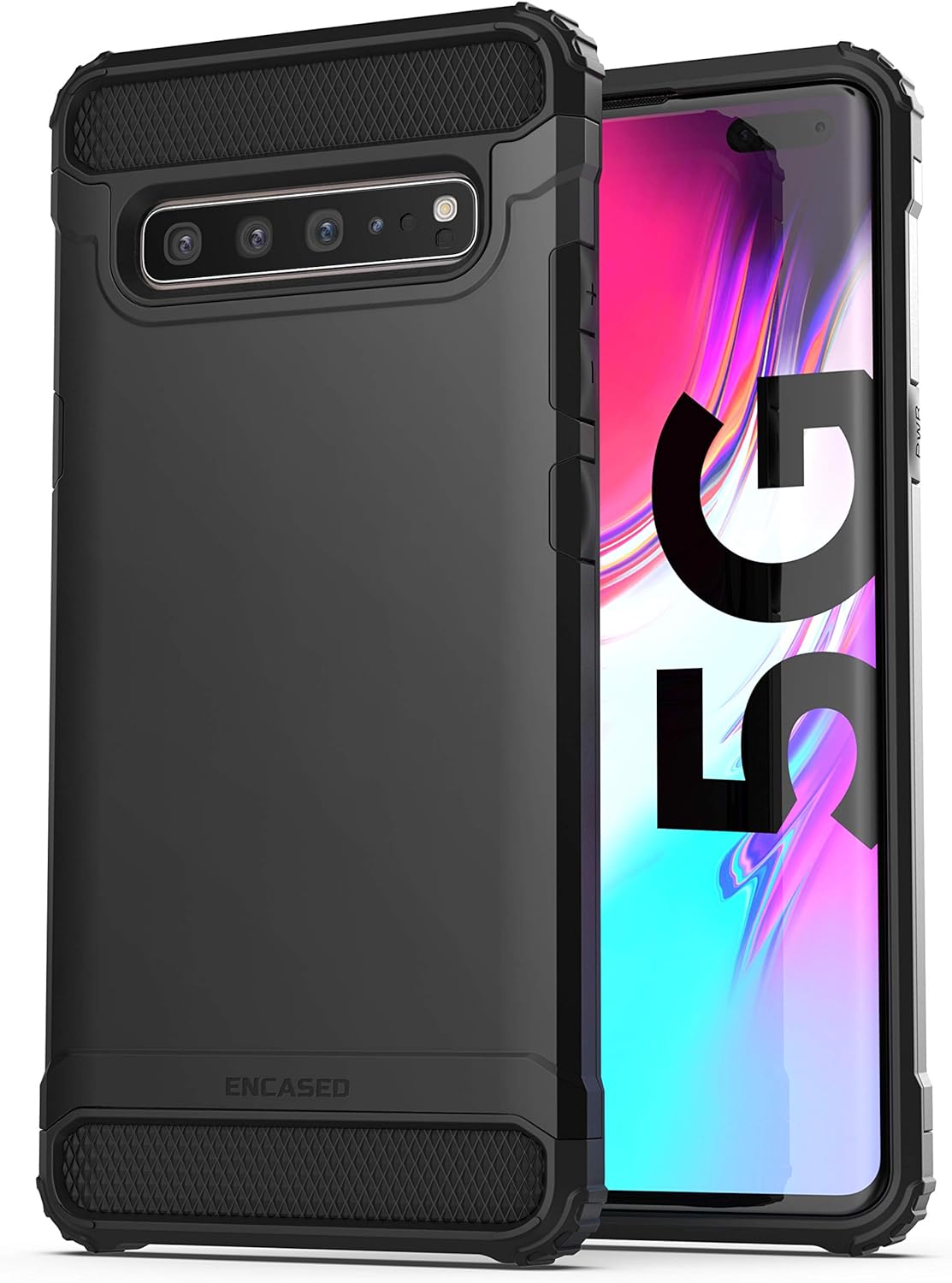 Galaxy ギャラクシー S10 5G 対応 ケース ミリタリーグレードブラック Samsung Galaxy Android