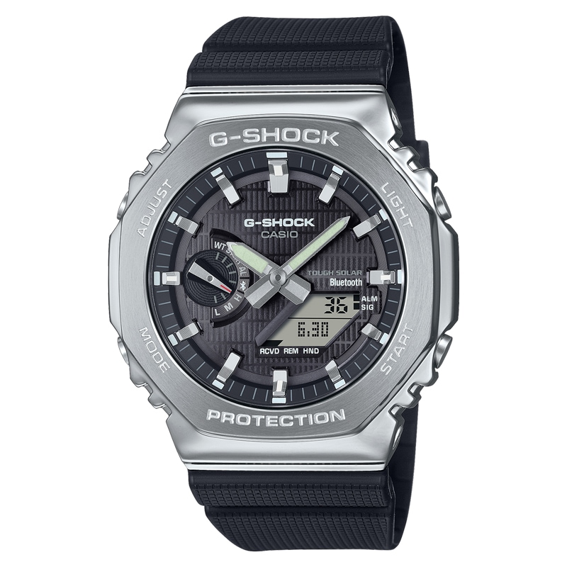 カシオ CASIO 腕時計 G-SHOCK ソーラー充電 メンズ 樹脂バンド モバイルリンク 2100 Series GBM-2100-1AJF