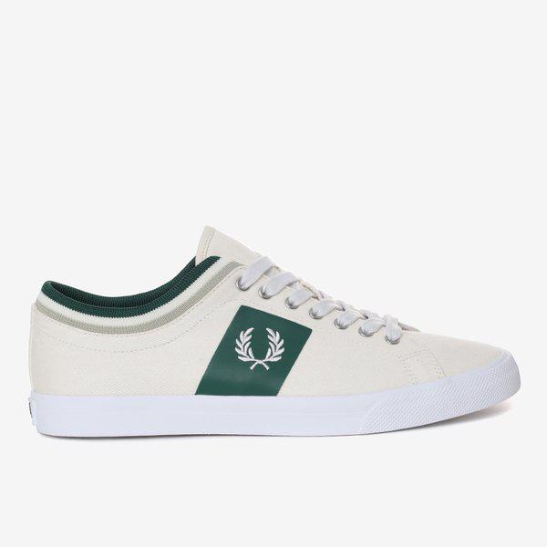 FRED PERRY_男女キャンバススニーカーアンダースピンチップドカフツイルSFPU2317106-254