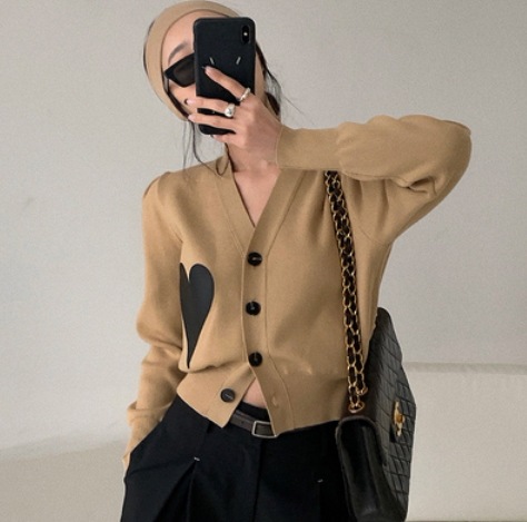 ショート丈ニットカーディガン トップス ニット カーディガン ショート丈 長袖 ストレート 綿 爽やか 大人スタイル かわいい 大人可愛い きれいめ シンプル カジュアル 大人 上品 おしゃれ