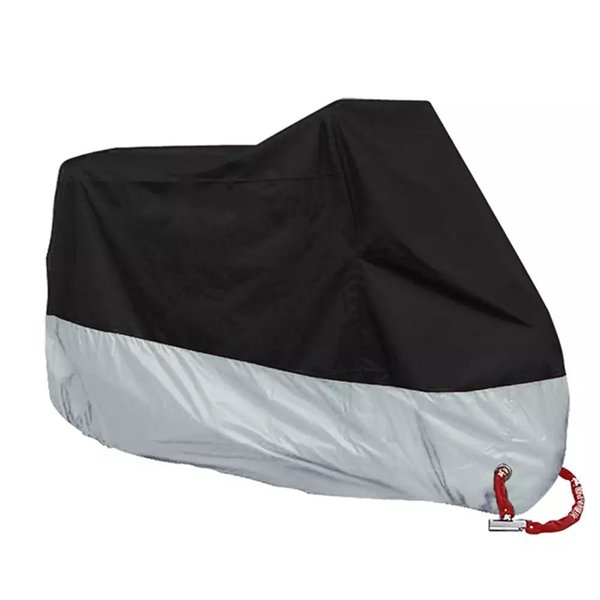 割引 季節 モーターサイクルカバー 防水 屋外保護 ロック穴付き ティアプルーフ ヘビーデューティー 4,776円