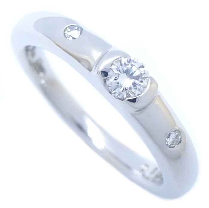 ダイヤモンド リング 指輪 ダイヤモンド0.10ct 0.02ct 8号 Pt950