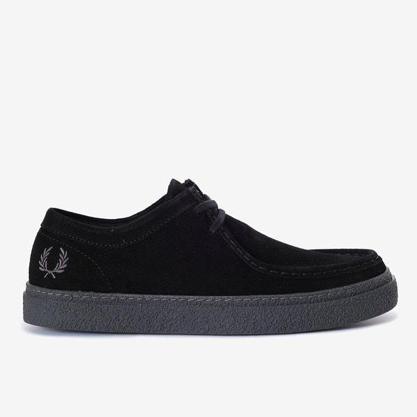 (FRED PERRY) 23FW 男性用スニーカー ドーソン ロウ スエード(SFPM2334350-102)