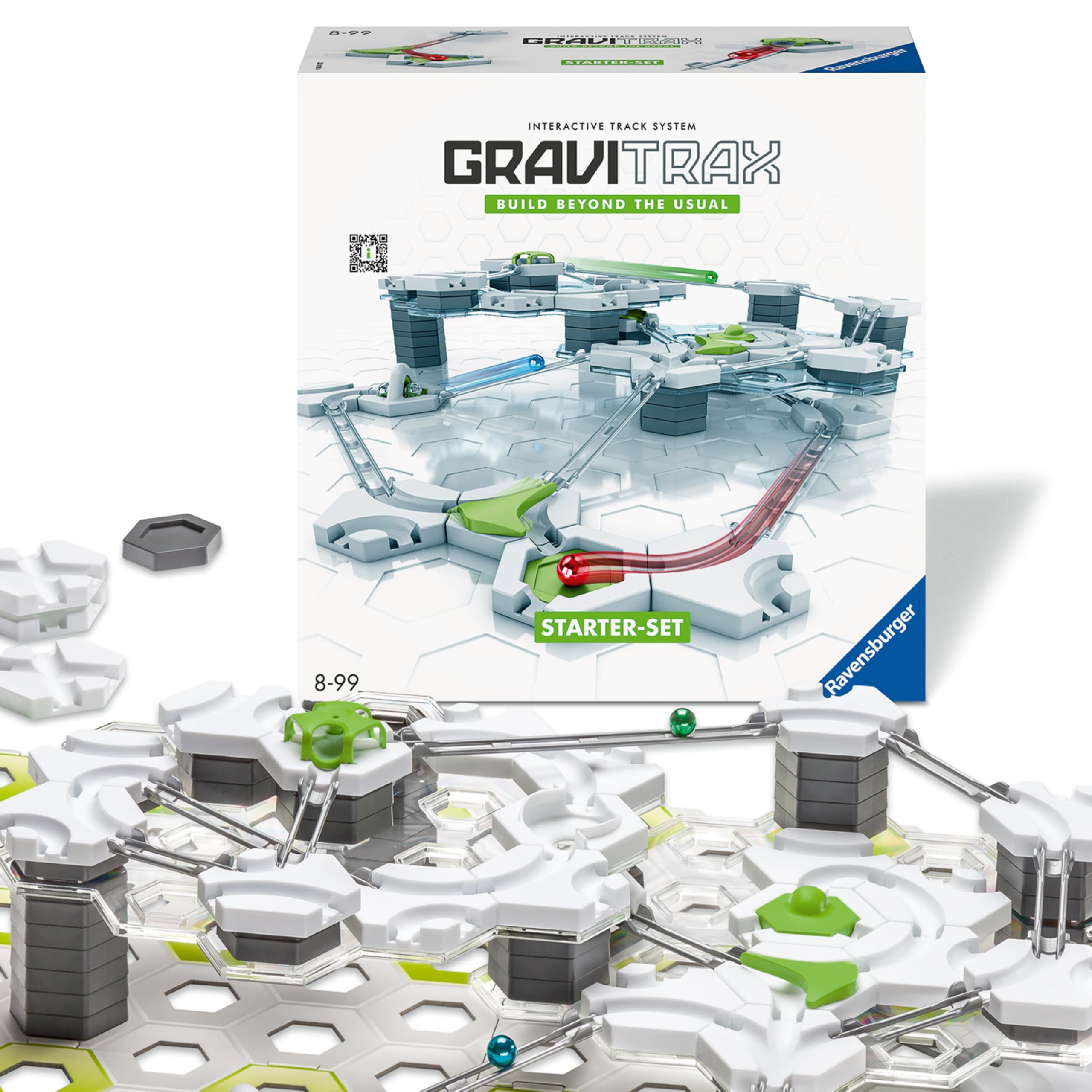 Ravensburger（ラベンスバーガー） マーブルラン（スロープトイ）GraviTrax (グラヴィトラックス) スターターセット 全124ピース 22410 4 対象年齢 8歳~ 【おもちゃ 知
