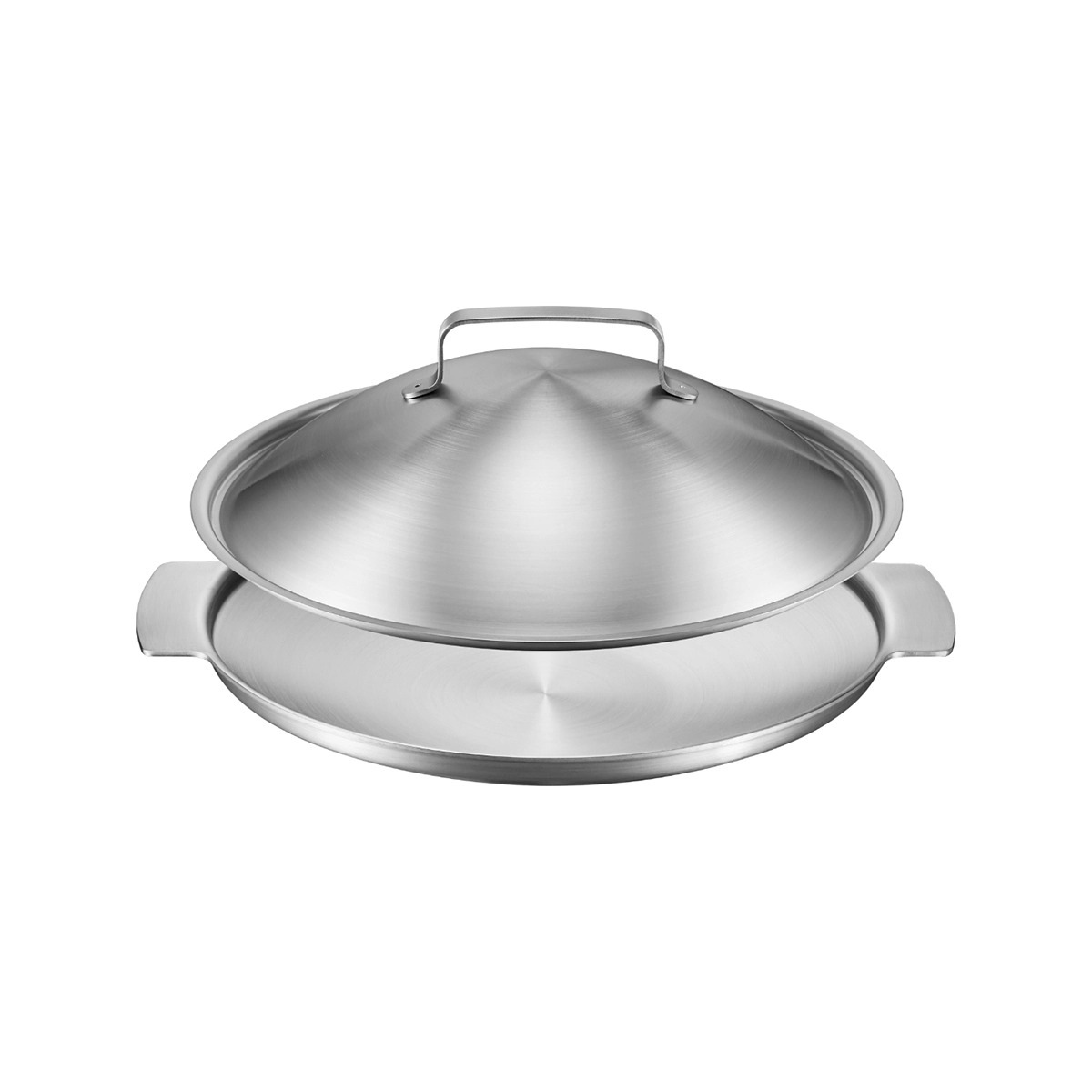 COOKEVER ステンレス 304 3層 IH 電磁調理器用シチューポット 30cm