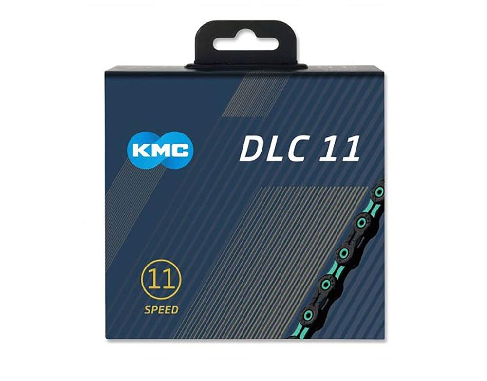KMC X11 DLC チェーン 11S/11速/11スピード 用 (チェレステ) [並行輸入品]