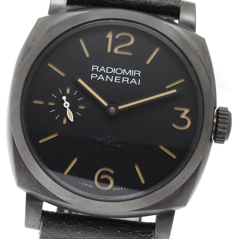 パネライ PANERAI PAM00532 ラジオミール 1940 パネリスティ フォーエバー 3デイズ 47mm 手巻き メンズ 極美品 保証書付き_951889【中古】