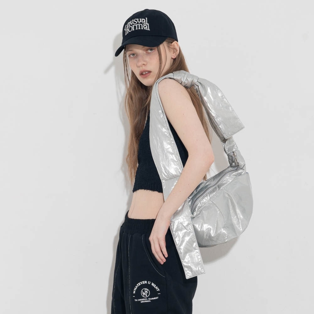アンコモンノーマル [少女時代ソヒョンが着用] NEW CROIバッグ_SILVER
