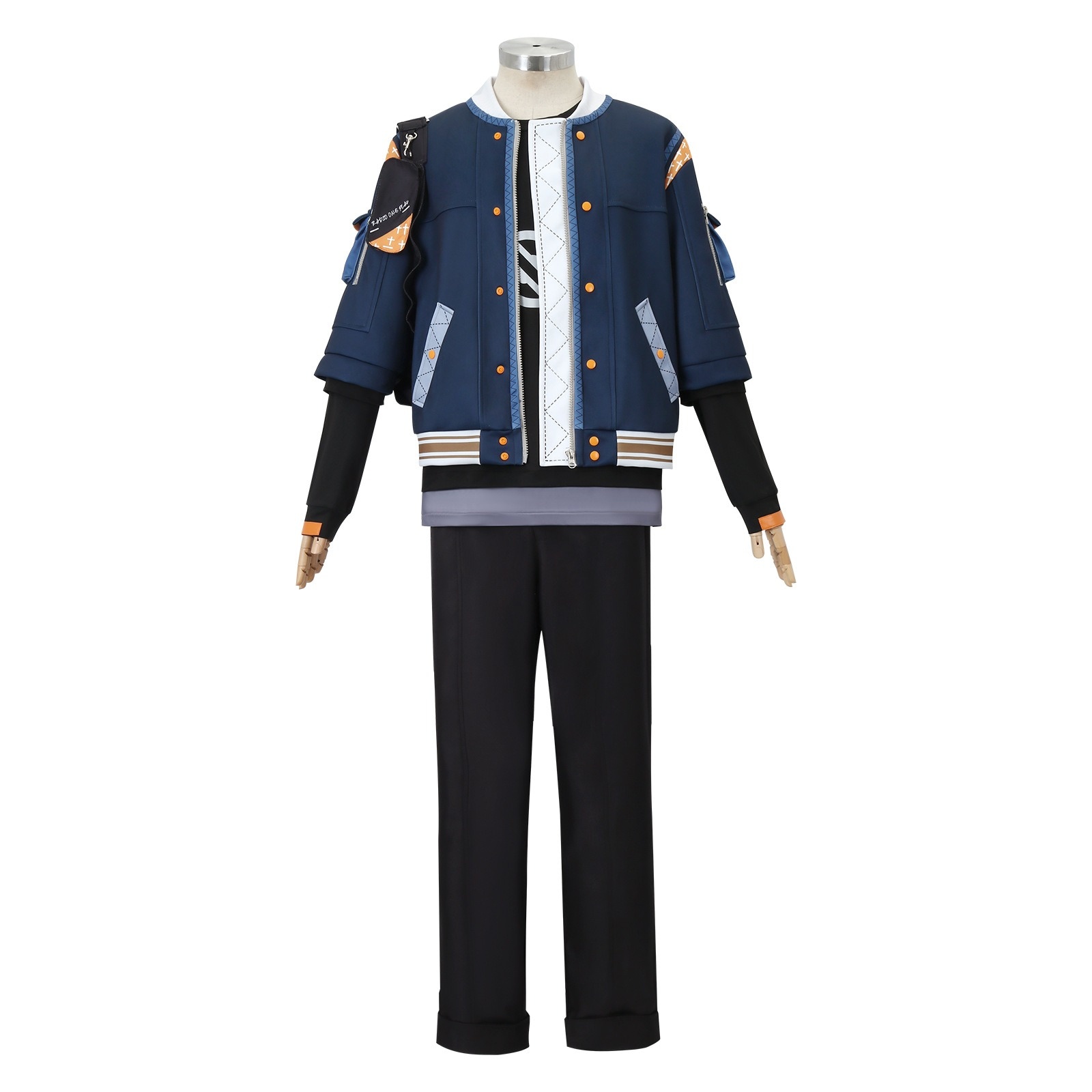 ゼンゼロ アキラ コスチューム コスプレ衣装 服装 コスプレ 電話小道具付き ハロウィン 撮影用 学園祭 仮装用