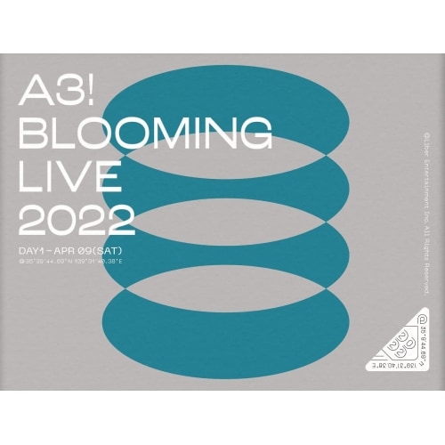 A3! BLOOMING LIVE 2022 DAY1(Blu-ray Disc.. (Blu-ray) PCXP-50898