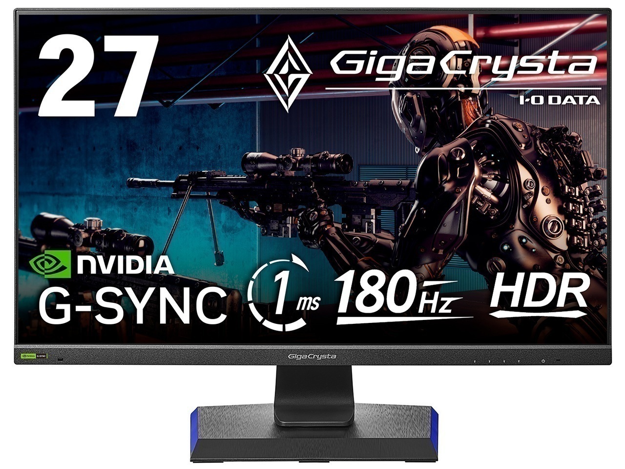 GigaCrysta LCD-GD271JD [27インチ ブラック] 液晶ディスプレイ