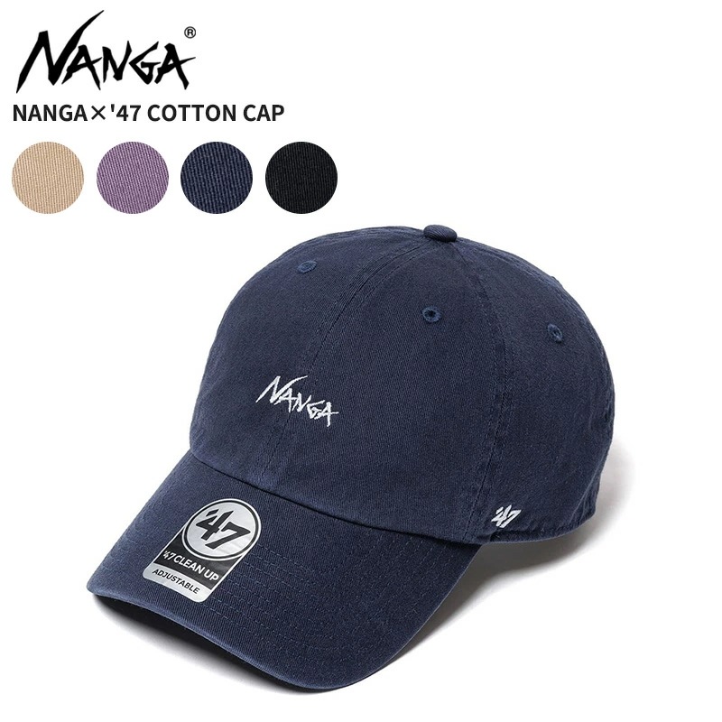 ナンガ× 47 メンズ キャップ 帽子 レディース NANGA× 47 コットン キャップ COTTON CAP N2502-3A100Z