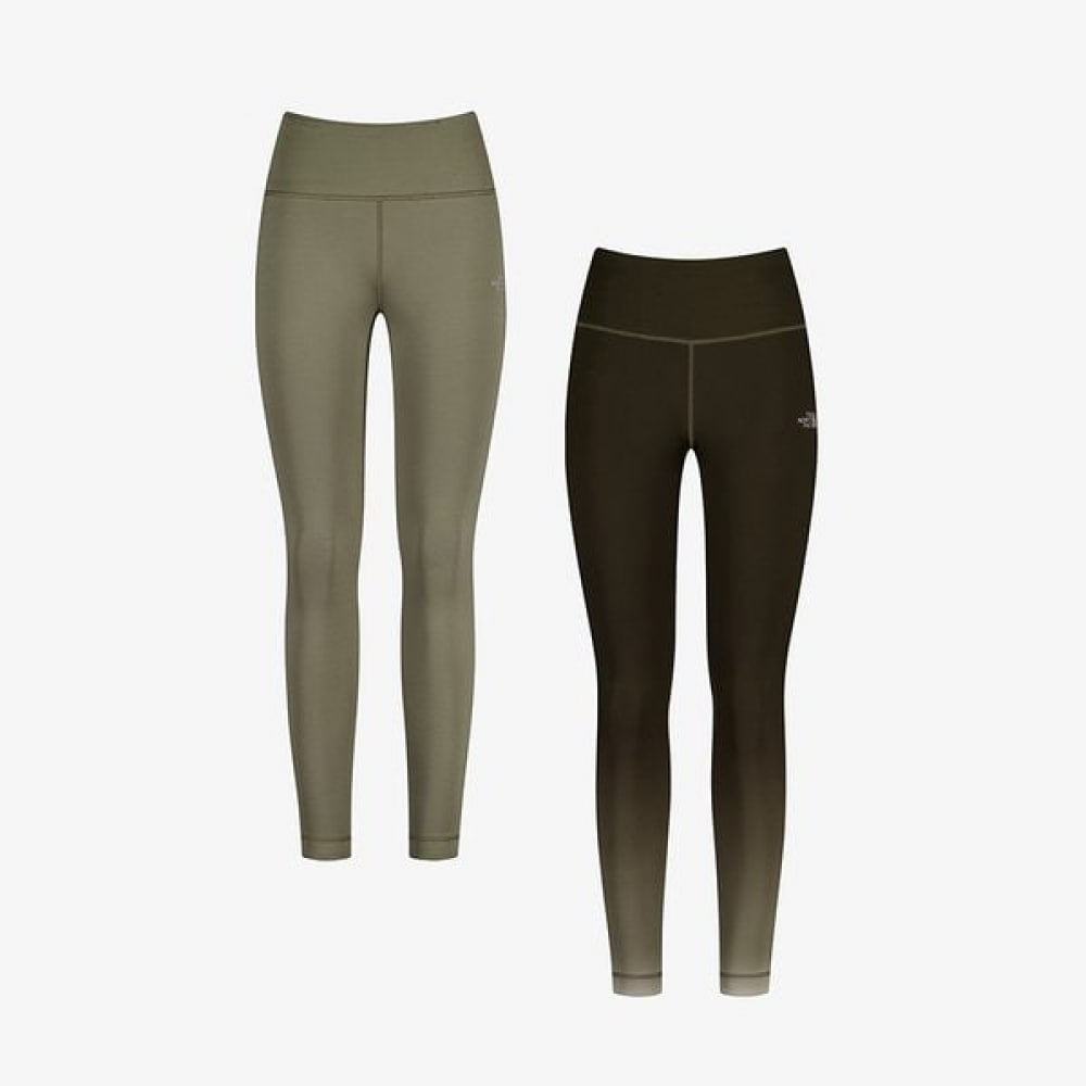 [ノースフェイス公式] NF6KR30Mホワイトレーベルレディーススモーブリバーシブルレギンス_ベージュブラウン 5,615円