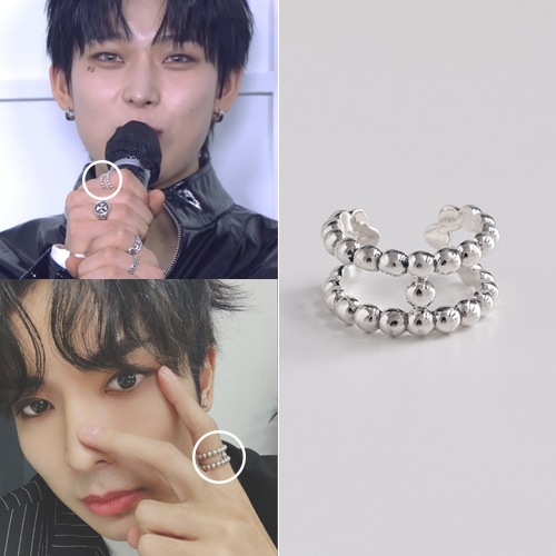 [925silver] [ENHYPENソヌ協賛] ヴォルテール シルバー 指輪 韓国男子アイドルファッションジュエリー 韓国アイドル リング 韓国ファッションジュエリー