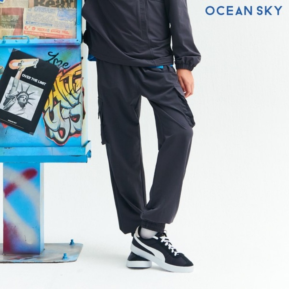 オーシャンスカイ 男の子 カーゴジョガーストレッチパンツ-CEJB2221B0L 5,050円