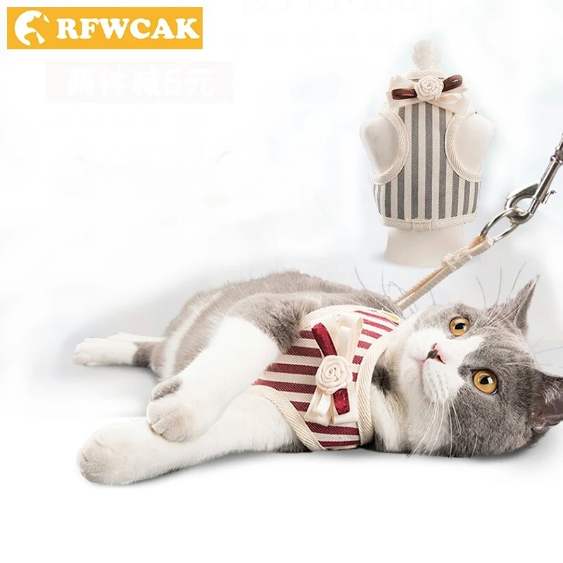 Qoo10 猫用ハーネス 猫リード ハーネス リード ペット Qoo10 猫用ハーネス 猫リード ハーネス リード ペット