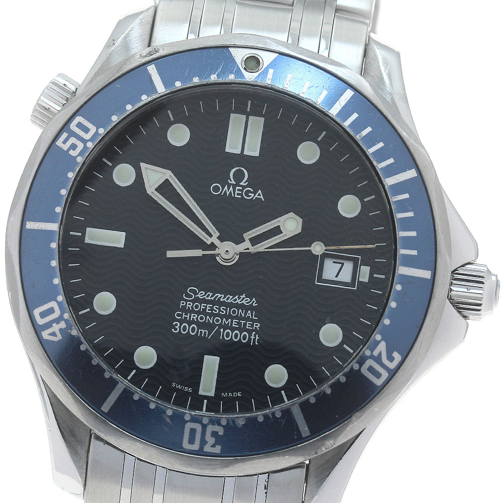 オメガ OMEGA 2531.80 シーマスター300 デイト 自動巻き メンズ _873251【中古】