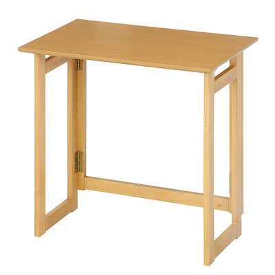 他サイト： ミラン フォールディングテーブル ナチュラル 【 リビング家具 おしゃれ インテリア雑貨 デスク 書斎机 】の商品画像