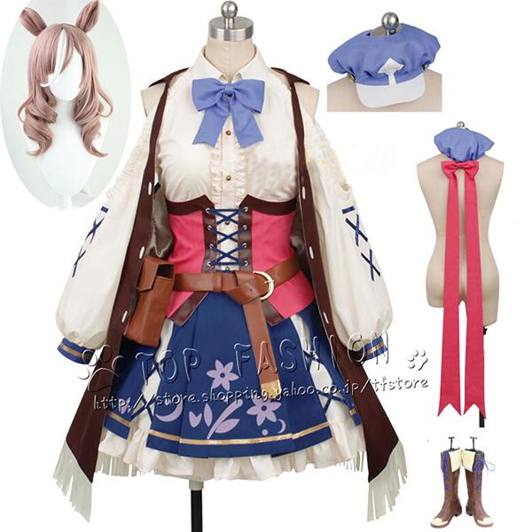 ウマ娘 プリティーダービー マチカネタンホイザ コスプレ 勝負服 全セット 大人用 舞台装 演出服 コスチューム 変装 仮装 ハロウィン イベント 撮影 祭り女性