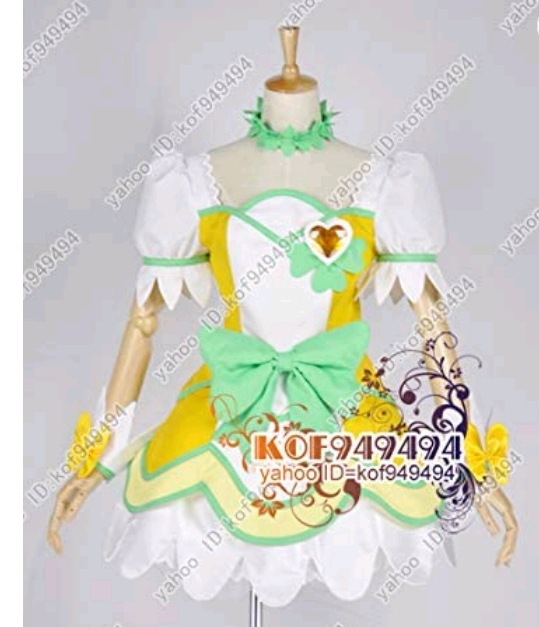 ドキドキ！プリキュア キュアロゼッタ コスプレ衣装