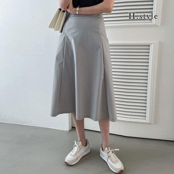 HスタイルSKアイスAラインスカート/夏/スカート/SK/スカート/リネン/シフォン/フレア/フレア/ミニ/Aライン/Hライン