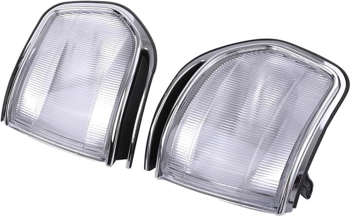 互換品トヨタ 用 ランドクルーザー 80 81 角目 4灯 メッキ コーナーランプ クリアー 左右セット ランクル FJ80 FZJ80 HDJ81 HZJ81 ライト 社外品 カスタム