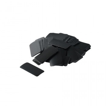 薄型フック8cmx3.8cm　約100個入　ブラック AA6007HB