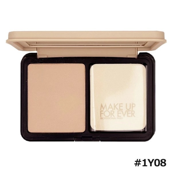 MAKE UP FOR EVER HDスキンマットベルベットコンパクト #1Y08 アラバスター 11g