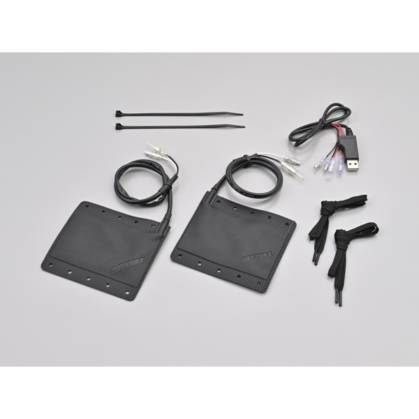 D15527 グリップヒーター 巻き付け式 USBタイプ ホットグリップ 巻きタイプEASY2 USB(105mm