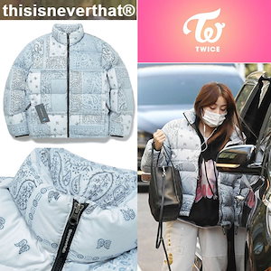 TWICE ジヒョちゃん着用 thisisneverthat ディスイズネバーザット 韓国限定 正規品 PERTEX T Down Jacket  ダウンジャケット 送料無料 韓国直送