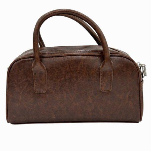 クロス可能で収納力が高くトレンディで持ちやすい女性用ハンドバッグ EQ-5004BR