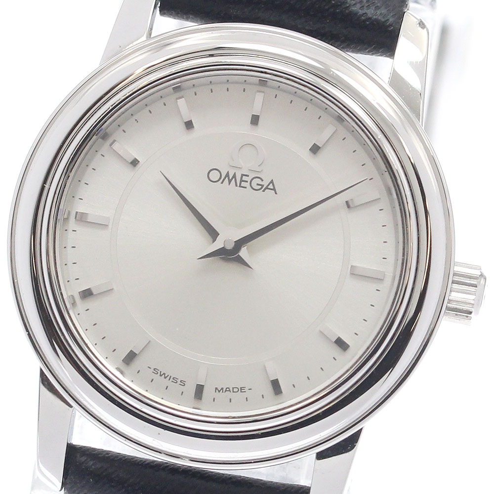 オメガ OMEGA デビル プレステージ クォーツ レディース _959984【中古】