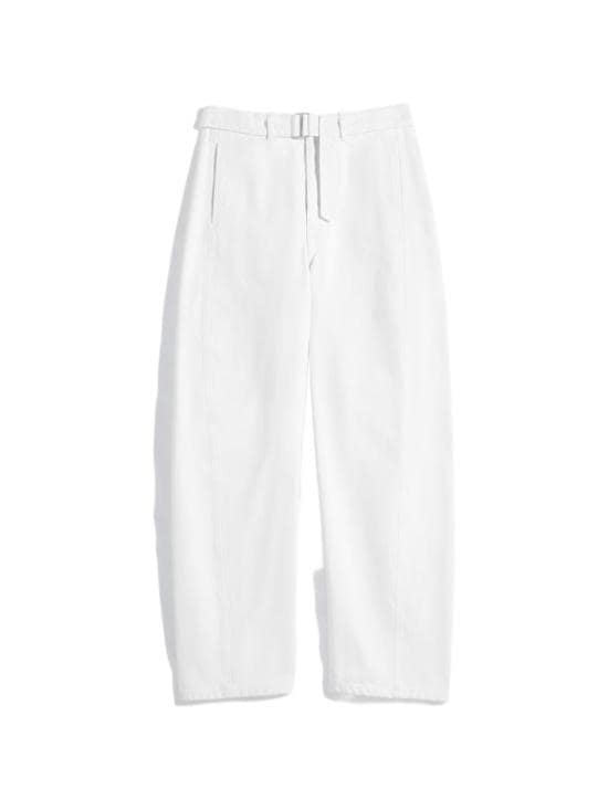 LEMAIRE Men Denim Pants PA326 LD1070086 White