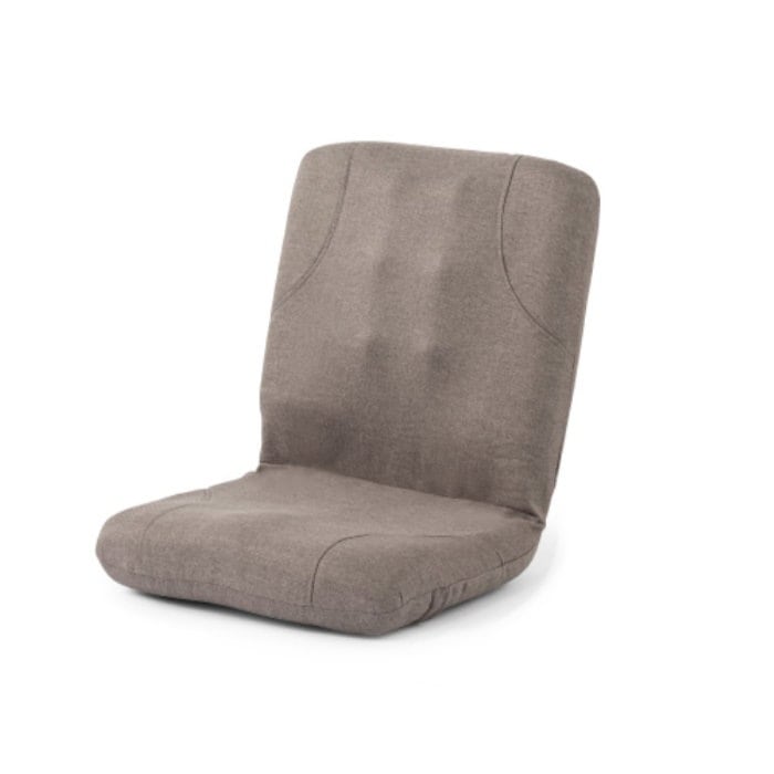 からだスッキリ座椅子 ホグレッシュ D-0070-4256-00 ブラウン 姿勢サポート