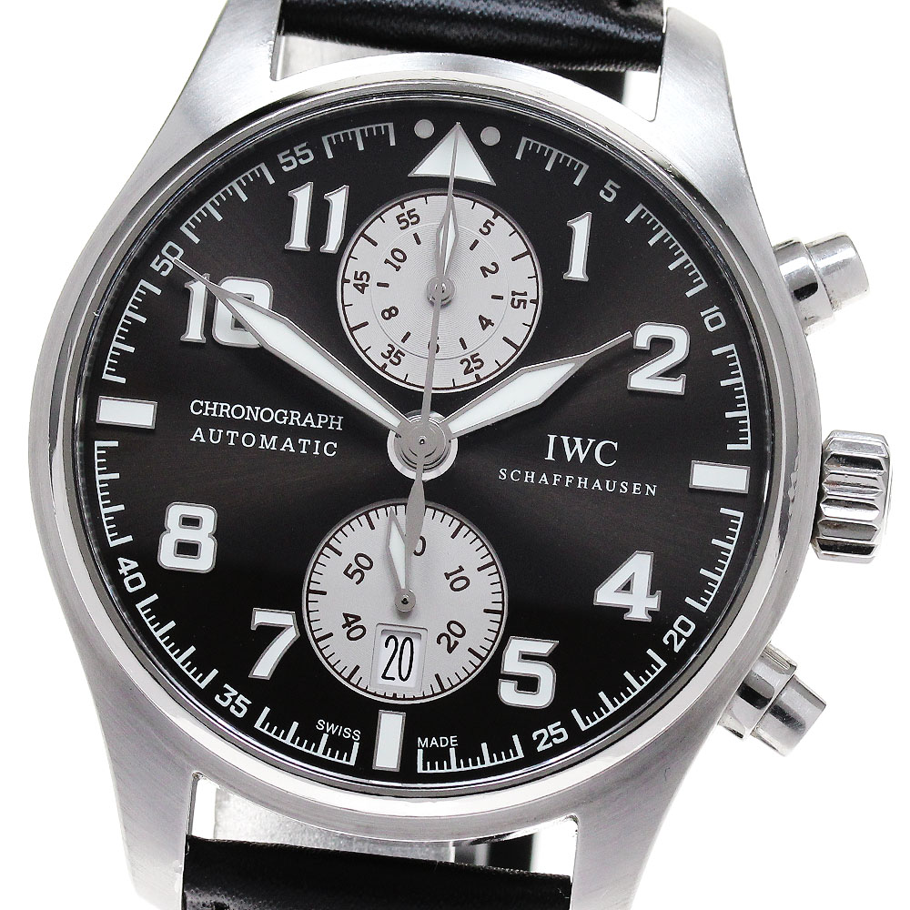 IWC IWC SCHAFFHAUSEN IW387806 パイロットウォッチ アントワーヌ・ド・サンテグジュペリ 自動巻き メンズ _832098【中古】