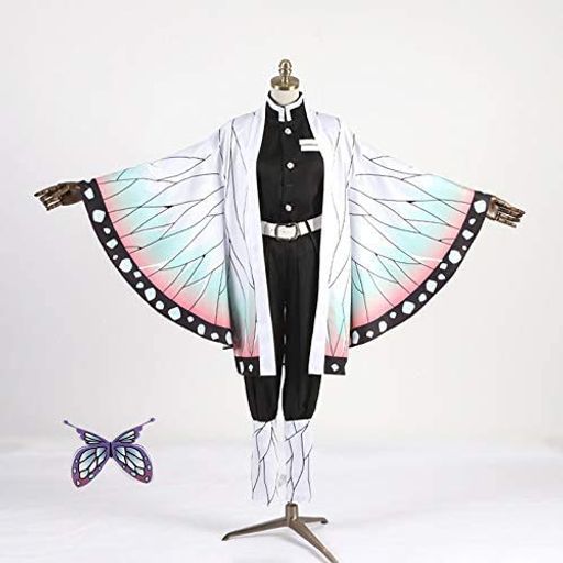 コスパ最高 即納 飾り 胡蝶 しぶ コスプレ コスチューム レディース 隊服 大人用 変装仮装 衣装 学園祭 文化祭 宴会 ハロウィン クリスマス COSPLAY 男女共用 (XL 胡蝶 しぶ)