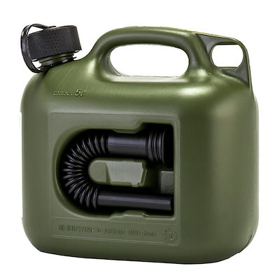 他サイト： 燃料タンク ポリタンク フューエルカンプロ 5L ウォータータンク 800200 オリーブの商品画像