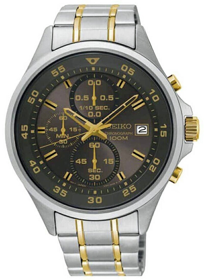 [10年保証] SEIKO SKS631P1 セイコー クオーツ 100m 防水 [逆輸入品]