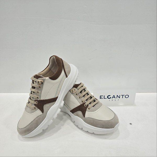 女性配色コーデュロイ軽量スニーカー LCHSWSTT90U439 85 JE3 JJ