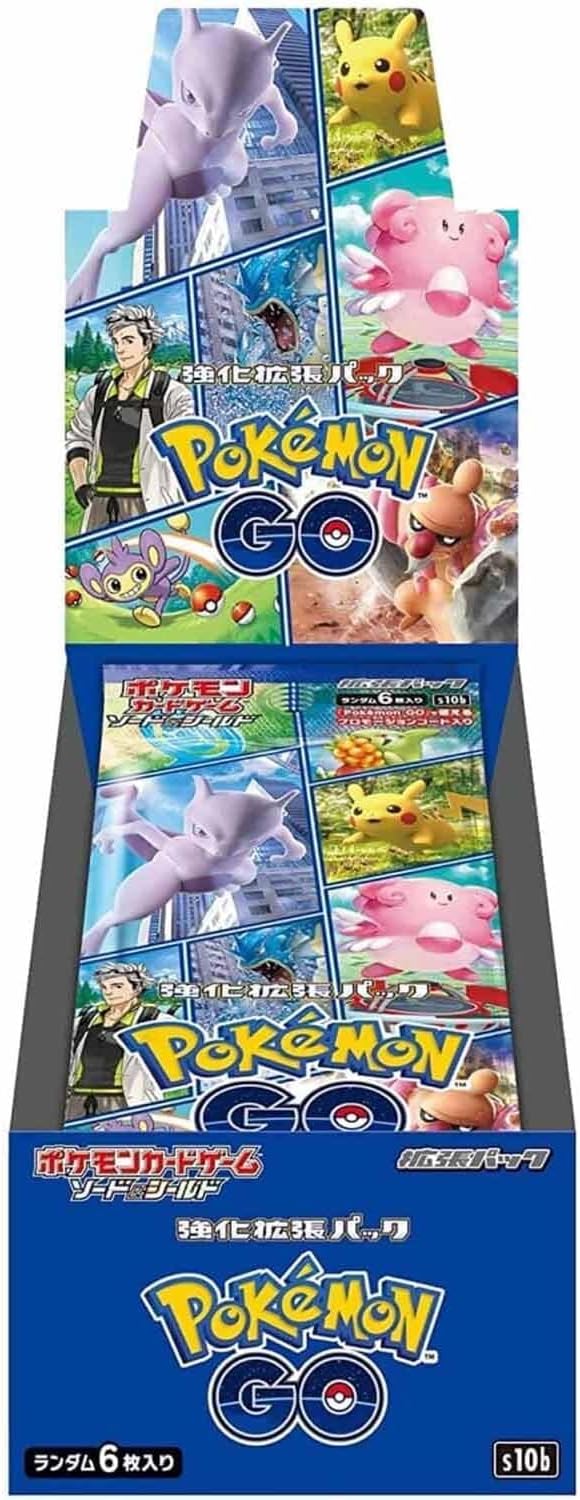 ポケモンカードゲーム ソード＆シールド 強化拡張パック Pokémon GO BOX シュリンク付き 未開封 送料無料