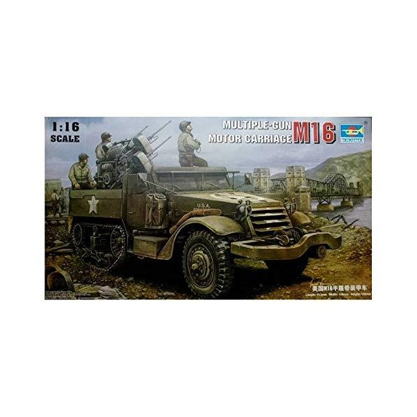 Trumpeter 00911 1:16 US Army Halbkettenfahrzeug M16 並行輸入品