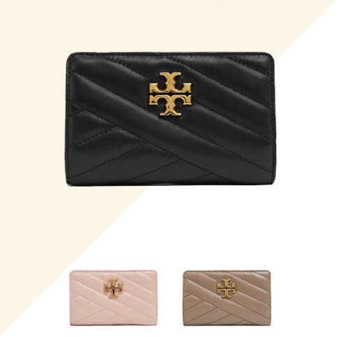 2つ折り財布 小銭入れ付き KIRA CHEVRON 56607