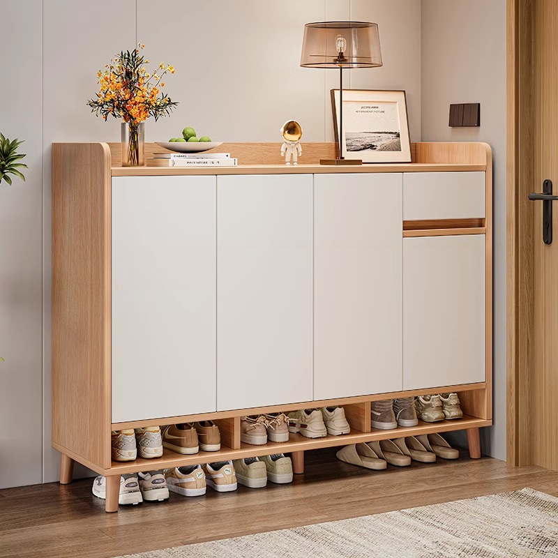 靴キャビネット家庭用ドア屋外の通路エレベーターの入り口大容量入り口入り口2024新しいホットストレージシューズラック