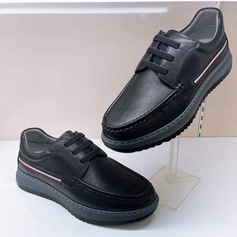男性用 幅広でクッション性の良いバンディングセミコンフォートシューズ YAEFHD051